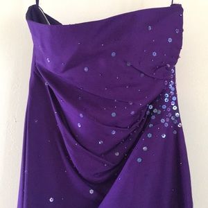 Gorgeous strapless gown